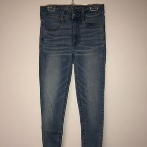 American eagle super stretch hi-rise jegging